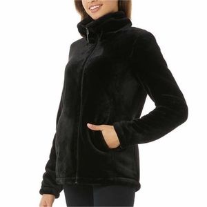 32 Degrees Plush Jacket Size S Black Full Zip NWT